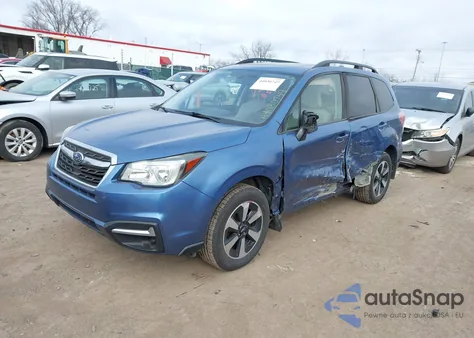 2017 Subaru Forester 2.5I Premium z USA, uszkodzony, nr VIN JF2SJAEC5HH485250